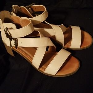 Strappy sandels from TJMaxx